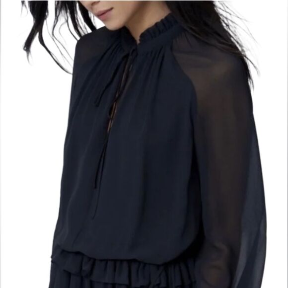 Rebecca Minkoff Dylan tiered ruffle dress XS 🎉HOST PICK🎉 - Picture 4 of 16